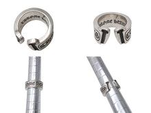 画像をギャラリービューアに読み込む, CHROME HEARTS クロムハーツ ラージ スクロースラベル リング 13.5号 重量約16.8g シルバー925 美品 中古 4b001503