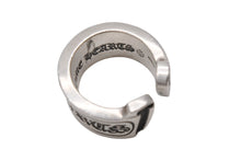 画像をギャラリービューアに読み込む, CHROME HEARTS クロムハーツ ラージ スクロースラベル リング 13.5号 重量約16.8g シルバー925 美品 中古 4b001503