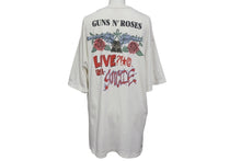 画像をギャラリービューアに読み込む, VINTAGE ヴィンテージ 80's GUNS N' ROSSES ガンズアンドローゼス Live ?!*@ Like A Suicide 半袖Tシャツ 美品 中古 4b001536