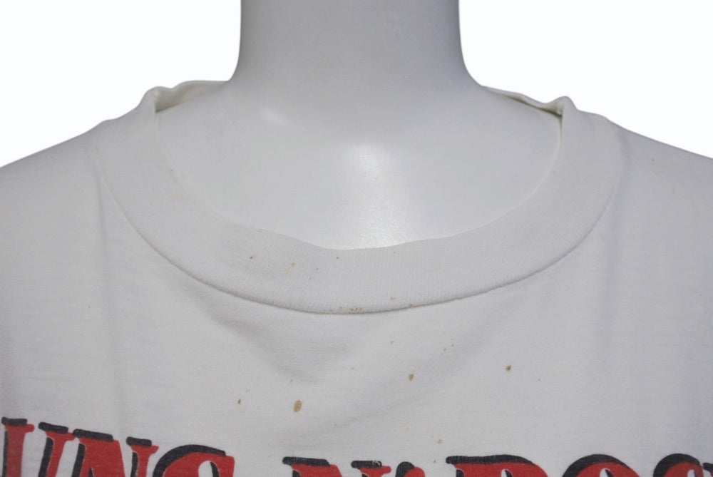 VINTAGE ヴィンテージ 80's GUNS N' ROSSES ガンズアンドローゼス Live ?!*@ Like A Suicide 半袖Tシャツ 美品 中古 4b001536