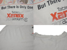 画像をギャラリービューアに読み込む, VINTAGE ヴィンテージ Xanax ザナックス Tシャツ サイズXL アルプラゾラム ドラッグ 抗不安薬 筋弛緩薬 良品 中古 4b001545