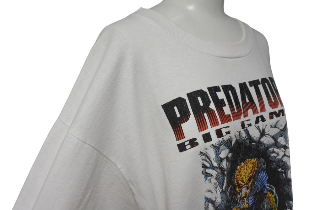 VINTAGE ヴィンテージ 90's PREDATOR プレデター BIG GAME ビッグゲーム Tシャツ 1991年 アメコミ コミック ムービー 美品 中古 4b001563