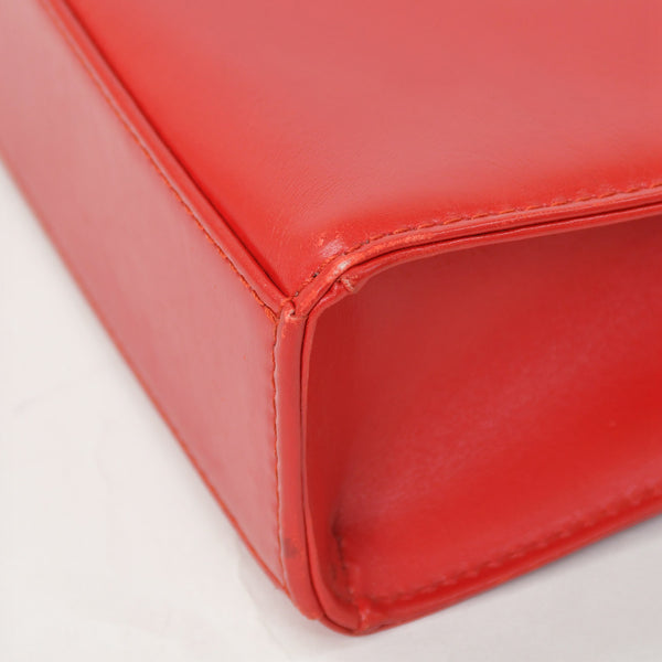 LOUIS VUITTON ルイヴィトン オペラ スパルタ ショルダーバッグ ハンドバッグ レッド ルージュ M63947 ゴールド金具 良品 中古 4a001562