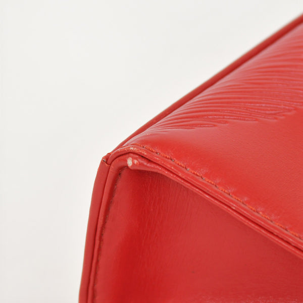 LOUIS VUITTON ルイヴィトン オペラ スパルタ ショルダーバッグ ハンドバッグ レッド ルージュ M63947 ゴールド金具 良品 中古 4a001562