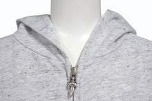 画像をギャラリービューアに読み込む, CHROME HEARTS クロムハーツ MATTY BOY マッティボーイ ジップアップフーディー パーカー サイズS ホースシュー グレー 良品 中古 4b001580