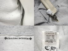 画像をギャラリービューアに読み込む, CHROME HEARTS クロムハーツ MATTY BOY マッティボーイ ジップアップフーディー パーカー サイズS ホースシュー グレー 良品 中古 4b001580