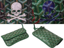 画像をギャラリービューアに読み込む, GOYARD ゴヤール × MASTERMIND マスターマインド サンルイPM トートバッグ No.091 LOVELESS限定 ラブレス グリーン 美品 中古 4b001589