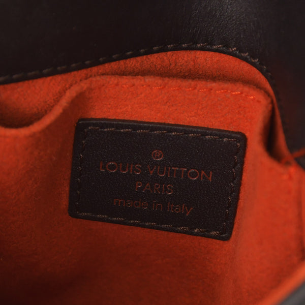 LOUIS VUITTON ルイヴィトン ダミエソバージュ ガゼル クロスボディーバッグ M92130 ハラコ ブラウン 美品 中古 4a001594