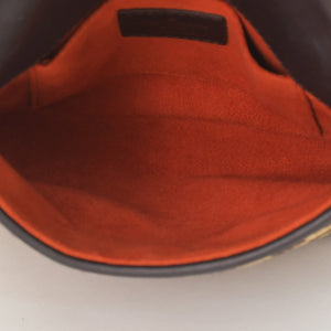 LOUIS VUITTON ルイヴィトン ダミエソバージュ ガゼル クロスボディーバッグ M92130 ハラコ ブラウン 美品 中古 4a001594