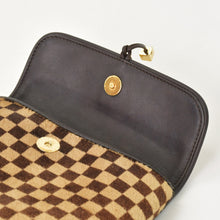 画像をギャラリービューアに読み込む, LOUIS VUITTON ルイヴィトン ダミエソバージュ ガゼル クロスボディーバッグ M92130 ハラコ ブラウン 美品 中古 4a001594