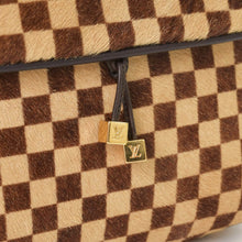 画像をギャラリービューアに読み込む, LOUIS VUITTON ルイヴィトン ダミエソバージュ ガゼル クロスボディーバッグ M92130 ハラコ ブラウン 美品 中古 4a001594
