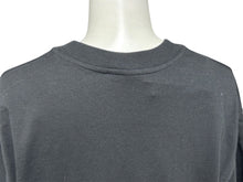 Load image into Gallery viewer, 新品未使用 YVES SAINT LAURENT イヴサンローラン 半袖Tシャツ サイズM ロゴプリント ブラック グレー コットン 中古 4b001599