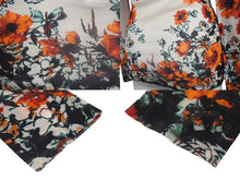 画像をギャラリービューアに読み込む, JEAN PAUL GAULTIER SOLEIL ジャンポールゴルチェ ソレイユ パワーネット 長袖トップス シアー 総柄 サイズS オレンジ 美品 中古 4b001603