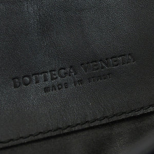 BOTTEGAVENETA ボッテガヴェネタ イントレチャート ビジネスバッグ ブリーフケース 113095 B03055888T ブラック フラップ 美品 中古 4a001606