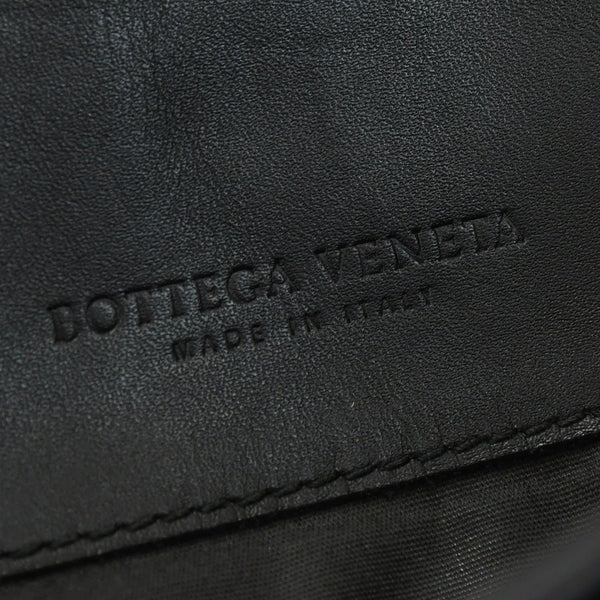 BOTTEGAVENETA ボッテガヴェネタ イントレチャート ビジネスバッグ ブリーフケース 113095 B03055888T ブラック フラップ 美品 中古 4a001606