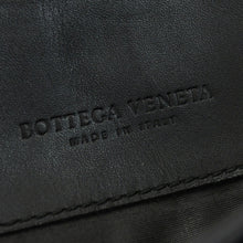 画像をギャラリービューアに読み込む, BOTTEGAVENETA ボッテガヴェネタ イントレチャート ビジネスバッグ ブリーフケース 113095 B03055888T ブラック フラップ 美品 中古 4a001606