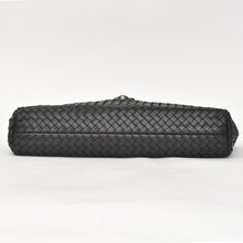 画像をギャラリービューアに読み込む, BOTTEGAVENETA ボッテガヴェネタ イントレチャート ビジネスバッグ ブリーフケース 113095 B03055888T ブラック フラップ 美品 中古 4a001606
