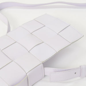 極美品 BOTTGA VENETA ボッテガヴェネタ カセット マキシ イントレチャート Shoulder Bag ショルダーバッグ 666688 VMAY1 9009 中古 4a001611