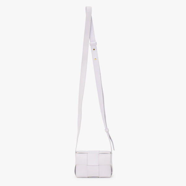 極美品 BOTTGA VENETA ボッテガヴェネタ カセット マキシ イントレチャート Shoulder Bag ショルダーバッグ 666688 VMAY1 9009 中古 4a001611