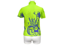 画像をギャラリービューアに読み込む, 極美品 ISSEY MIYAKE me イッセイ ミヤケ ミー ボックスプリーツ ハイネック カットソー M181FK335 グリーン ブルー 中古 4b001614