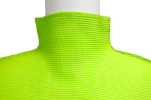 画像をギャラリービューアに読み込む, 極美品 ISSEY MIYAKE me イッセイ ミヤケ ミー ボックスプリーツ ハイネック カットソー M181FK335 グリーン ブルー 中古 4b001614