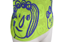 画像をギャラリービューアに読み込む, 極美品 ISSEY MIYAKE me イッセイ ミヤケ ミー ボックスプリーツ ハイネック カットソー M181FK335 グリーン ブルー 中古 4b001614