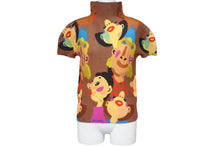 画像をギャラリービューアに読み込む, 極美品 me ISSEY MIYAKE ミー イッセイミヤケ CHEER 半袖トップス MI43FK395 フリーサイズ プリーツ ハイネック ブラウン 中古 4b001615