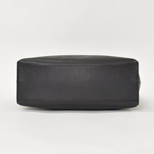 画像をギャラリービューアに読み込む, 極美品 SAINT LAURENT サンローラン パンチング ロゴトートバッグ レザー ブラック 黒 レザーカット 美品 中古 4a001616