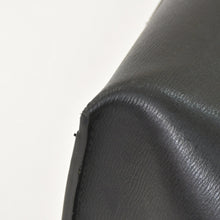 画像をギャラリービューアに読み込む, 極美品 SAINT LAURENT サンローラン パンチング ロゴトートバッグ レザー ブラック 黒 レザーカット 美品 中古 4a001616