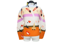 画像をギャラリービューアに読み込む, 極美品 me ISSEY MIYAKE ミー イッセイミヤケ FUKUWARAI 福笑い 長袖トップス MI13FJ621 フリーサイズ プリーツ ハイネック 中古 4b001616