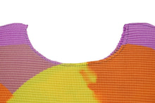 画像をギャラリービューアに読み込む, 新品同様 me ISSEY MIYAKE ミー イッセイミヤケ ライトエフェクト プリーツ カットソー マルチカラー ポリエステル MI43FJ762 サイズF 中古 4b001619