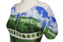 画像をギャラリービューアに読み込む, 極美品 me ISSEY MIYAKE ミー イッセイミヤケ 丸首半袖トップス MI51FK406 フリーサイズ プリーツ ハリウッド 総柄 中古 4b001621