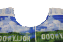 画像をギャラリービューアに読み込む, 極美品 me ISSEY MIYAKE ミー イッセイミヤケ 丸首半袖トップス MI51FK406 フリーサイズ プリーツ ハリウッド 総柄 中古 4b001621