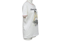 画像をギャラリービューアに読み込む, DOLCE&amp;GABBANA ドルチェアンドガッバーナ 半袖リンガーTシャツ サイズXS Pane e jeans フォトプリント ホワイト 美品 中古 4b001626