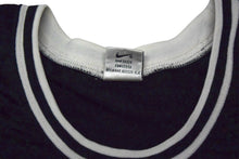 画像をギャラリービューアに読み込む, NIKE ナイキ スウッシュ ノースリーブ ゲームシャツ タンクトップ メッシュ サイズM ブラック ホワイト 美品 中古 4b001631