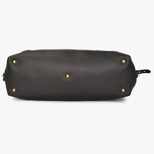 極美品 MIU MIU ミュウミュウ ブラック レザー ハンドバッグ VITRLLO LUX 2WAY ゴールド金具 中古 4a001642