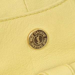 YVES SAINT LAURENT MOMBASA One shoulder bag 130158 Deer horn Gold hardware Good condition Used 4a001653