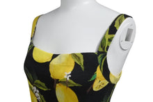 画像をギャラリービューアに読み込む, 極美品 DOLCE&amp;GABBANA ドルチェアンドガッバーナ キャミソール FN907K サイズ36 カシミヤ シルク ボタニカル レモン 総柄 中古 4b001658