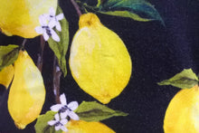 画像をギャラリービューアに読み込む, 極美品 DOLCE&amp;GABBANA ドルチェアンドガッバーナ キャミソール FN907K サイズ36 カシミヤ シルク ボタニカル レモン 総柄 中古 4b001658