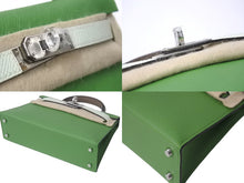 Load image into Gallery viewer, 新品未使用 HERMES エルメス ミニケリー２ ハンドバッグ 2WAY トリコロール エプソン W刻 シルバー金具 外縫い 2024年 中古 4b001667