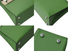 Load image into Gallery viewer, 新品未使用 HERMES エルメス ミニケリー２ ハンドバッグ 2WAY トリコロール エプソン W刻 シルバー金具 外縫い 2024年 中古 4b001667