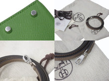 Load image into Gallery viewer, 新品未使用 HERMES エルメス ミニケリー２ ハンドバッグ 2WAY トリコロール エプソン W刻 シルバー金具 外縫い 2024年 中古 4b001667