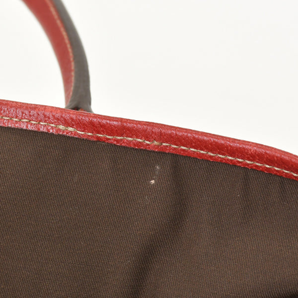 GUCCI Gucci One Shoulder Handbag 163805 2123 GG Canvas Sherry Line Leather Beige Red Good Condition Used 4a001687