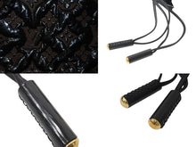 Load image into Gallery viewer, 極美品 LOUIS VUITTON ルイヴィトン ショルダーバッグ エルヴィニル スクイーチ 巾着バッグ モノグラム ブラウン ブラック キャンバス ビニール レザー ゴールド金具 中古 4b001707