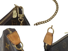 画像をギャラリービューアに読み込む, 極美品 LOUIS VUITTON ルイヴィトン モノグラム ミニポシェット アクセソワール アクセサリーポーチ M58009 ブラウン 中古 4b001709