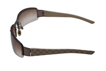 Load image into Gallery viewer, GUCCI グッチ サングラス メガネ GG柄 GG1838/F/S メタル プラスチック ブラウン ベージュ サイズ70◻︎14 美品 中古 4b001716