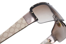 Load image into Gallery viewer, GUCCI グッチ サングラス メガネ GG柄 GG1838/F/S メタル プラスチック ブラウン ベージュ サイズ70◻︎14 美品 中古 4b001716