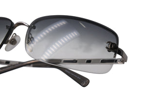 CHANEL シャネル ココマーク ハーフリム サングラス メガネ