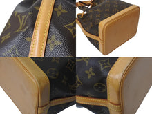 Load image into Gallery viewer, LOUIS VUITTON ルイヴィトン ミニノエ ハンドバッグ M42227 モノグラム PVC レザー ブラウン ゴールド金具 美品 中古 4b001722