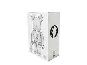 個人保管未使用 BE@RBRICK ベアブリック BOOWY 400％/100％ ボーイ フィギュア ホビー プラスチック ホワイト 17241